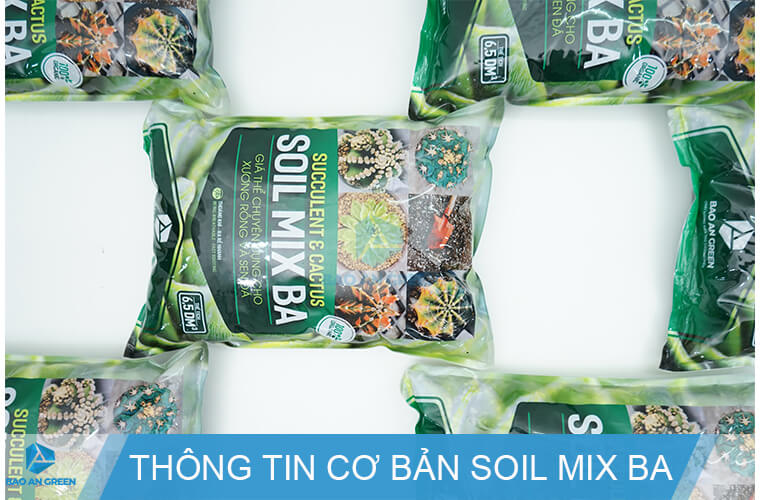 Diện mạo Soil Mix BA bao nhỏ